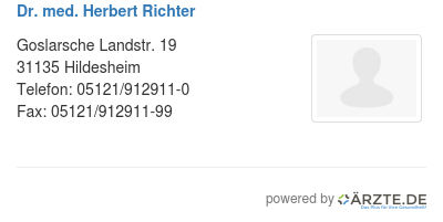 Dr med herbert richter