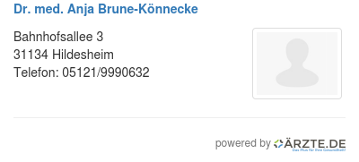 Dr med anja brune koennecke 591710