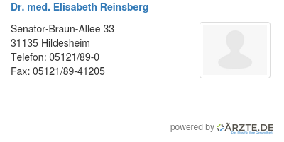 Dr med elisabeth reinsberg