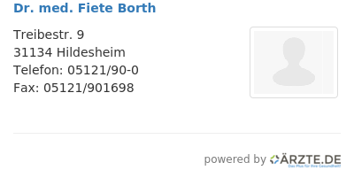 Dr med fiete borth 647589