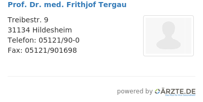 Prof dr med frithjof tergau