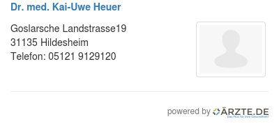 Dr med kai uwe heuer
