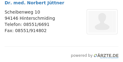 Dr med norbert juettner