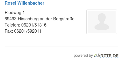 Rosel willenbacher