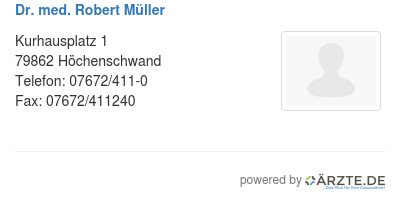 Dr med robert mueller 539271