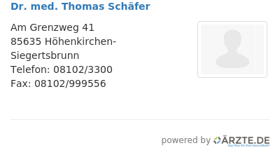 Dr med thomas schaefer 664690