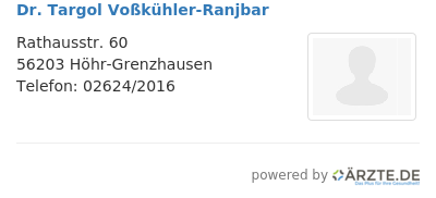 Dr targol vosskuehler ranjbar