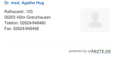 Dr med agathe hug