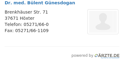 Dr med buelent guenesdogan
