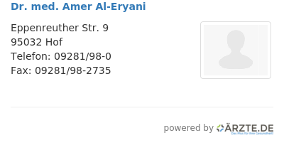 Dr med amer al eryani