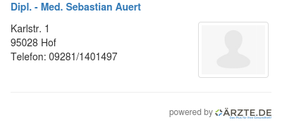 Dipl med sebastian auert