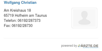 Wolfgang christian