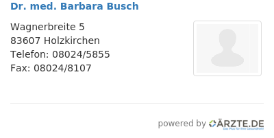Dr med barbara busch 643612