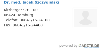 Dr med jacek szczygielski