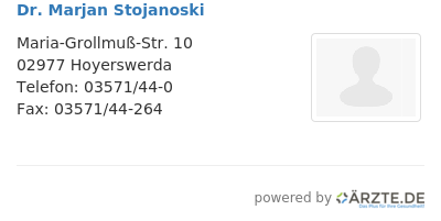 Dr marjan stojanoski