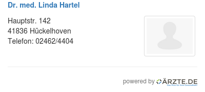Dr med linda hartel