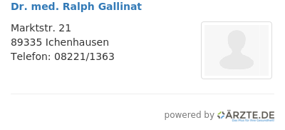 Dr med ralph gallinat 435657