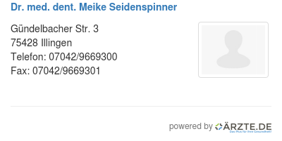 Dr med dent meike seidenspinner 11929116 ed46 48e6 b286 14540554fc0d