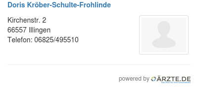 Doris kroeber schulte frohlinde