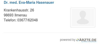 Dr med eva maria hasenauer