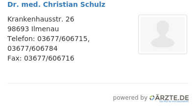 Dr med christian schulz 352422