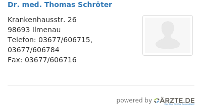 Dr med thomas schroeter 455445