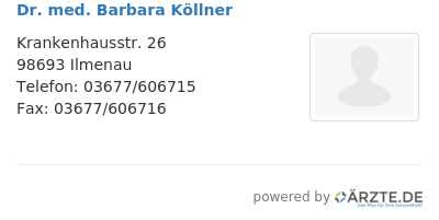 Dr med barbara koellner