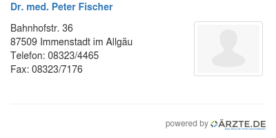 Dr med peter fischer 253721