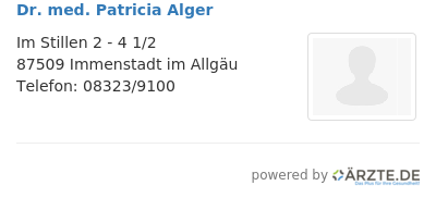 Dr med patricia alger 547879