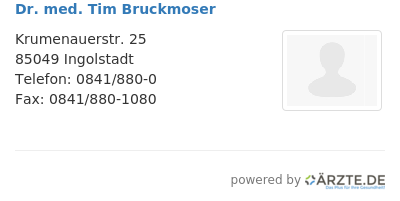 Dr med tim bruckmoser