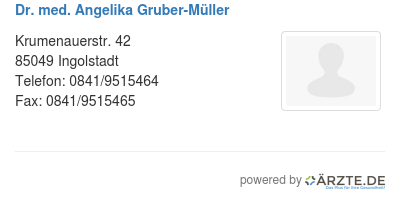 Dr med angelika gruber mueller