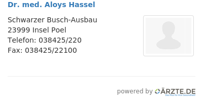 Dr med aloys hassel
