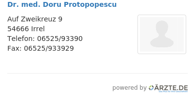 Dr med doru protopopescu