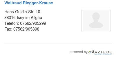 Waltraud riegger krause