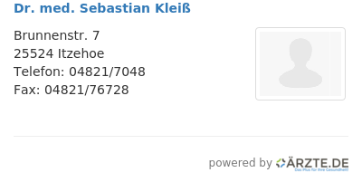 Dr med sebastian kleiss