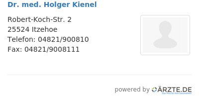 Dr med holger kienel
