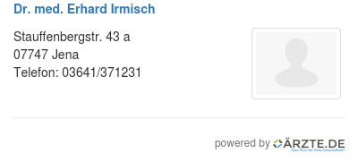 Dr med erhard irmisch