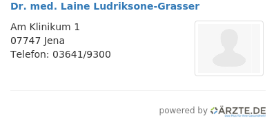 Dr med laine ludriksone grasser