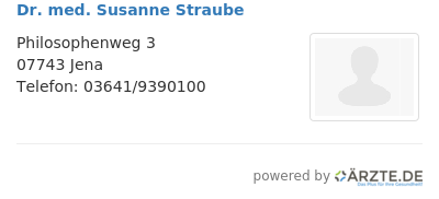 Dr med susanne straube