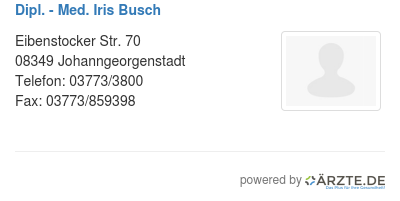 Dipl med iris busch