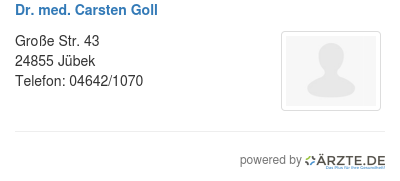 Dr med carsten goll 556927