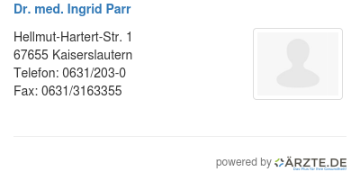 Dr med ingrid parr