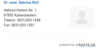 Dr med sabrina noll 340048