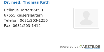 Dr med thomas rath 256225