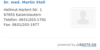 Dr med martin stoll