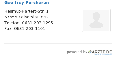 Geoffrey porcheron