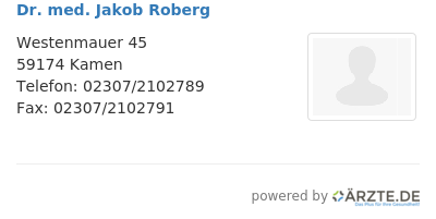 Dr med jakob roberg 650492