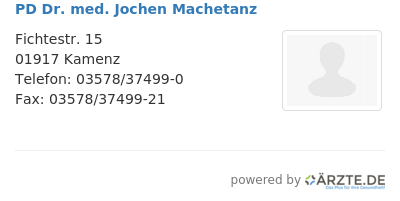 Pd dr med jochen machetanz 672463