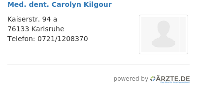 Med dent carolyn kilgour