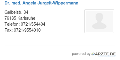 Dr med angela jurgeit wippermann